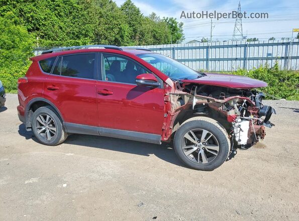 2T3ZFREV4JW422929 2018 TOYOTA RAV4 Red Przód prawy