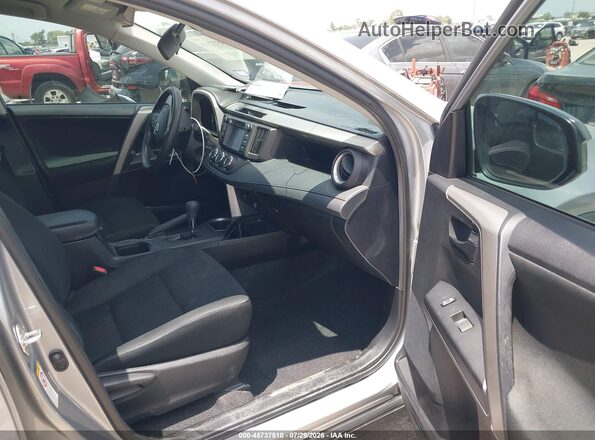 2T3ZFREV4JW456434 2018 TOYOTA RAV4 Gray Вид салону спереду