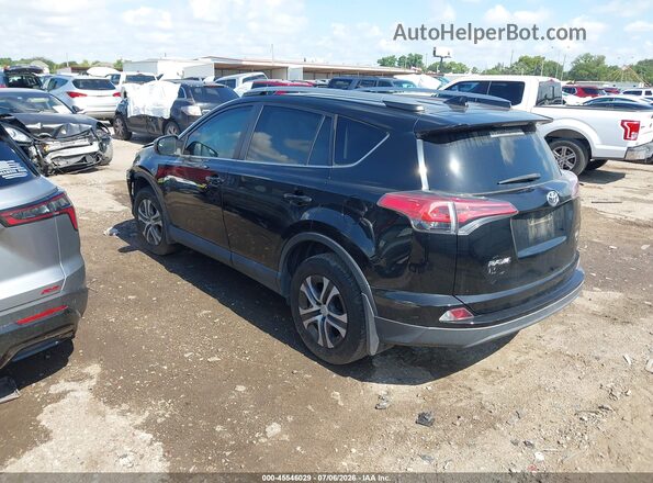 2T3ZFREV4JW465800 2018 TOYOTA RAV4 Black უკანა მარცხენა