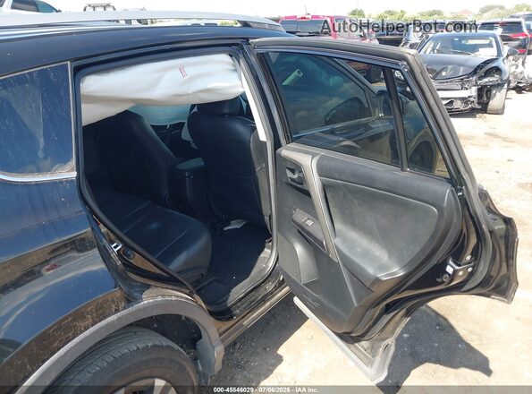 2T3ZFREV4JW465800 2018 TOYOTA RAV4 Black VIN კოდის სტიკერის ხედი
