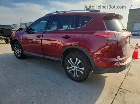2T3ZFREV4JW516132 2018 TOYOTA RAV4 Red Задня ліва чверть