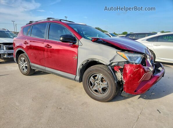 2T3ZFREV4JW516132 2018 TOYOTA RAV4 Red Передня права чверть