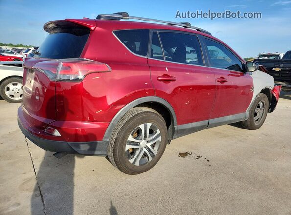 2T3ZFREV4JW516132 2018 TOYOTA RAV4 Red Задня права чверть