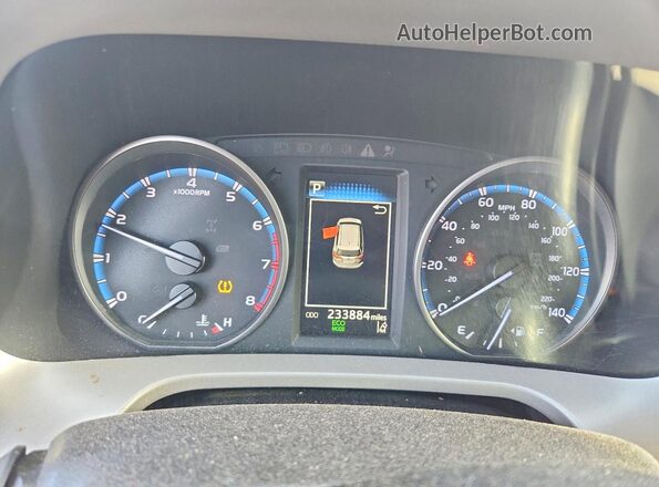 2T3ZFREV4JW516132 2018 TOYOTA RAV4 Red Вид щитка приладів