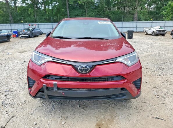 2T3ZFREV4JW520052 2018 TOYOTA RAV4 Бордовый Вид спереди