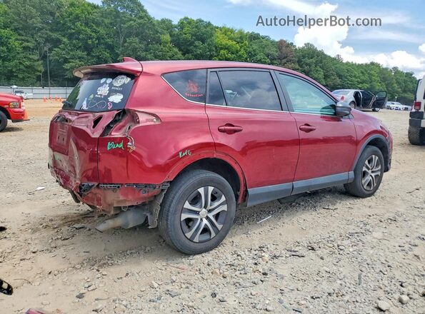 2T3ZFREV4JW520052 2018 TOYOTA RAV4 Бордовый Задняя правая четверть