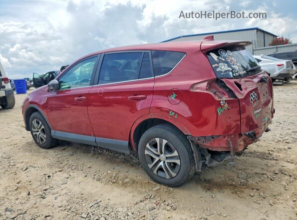2T3ZFREV4JW520052 2018 TOYOTA RAV4 Бордовый Задняя левая четверть