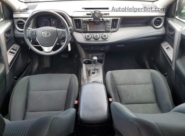 2T3ZFREV4JW520052 2018 TOYOTA RAV4 Бордовый Вид панели приборов