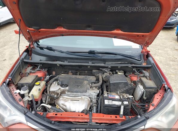 2T3ZFREV5GW251567 2016 TOYOTA RAV4 Orange Հետևի տեսք