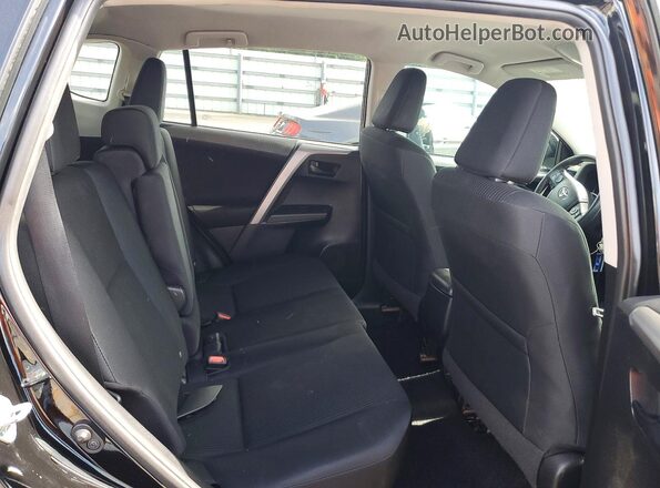 2T3ZFREV5HW321120 2017 TOYOTA RAV4 Black Вид задньої частини салону