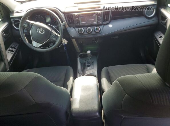 2T3ZFREV5HW321120 2017 TOYOTA RAV4 Black Вид панелі приладів