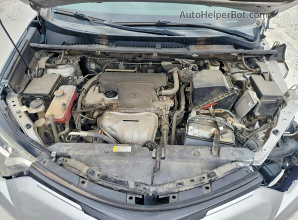 2T3ZFREV5HW325118 2017 TOYOTA RAV4 Silver Շարժիչի բաժամունքի տեսք