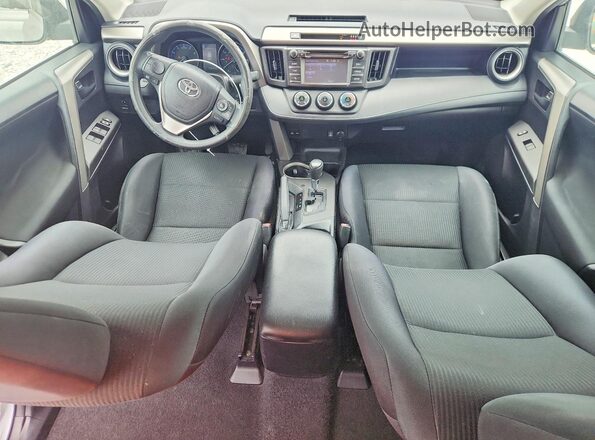 2T3ZFREV5HW325118 2017 TOYOTA RAV4 Silver Առջևի վահանակի տեսք