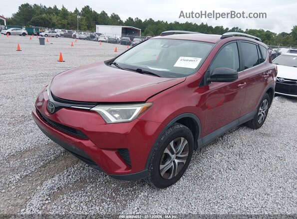 2T3ZFREV5JW418744 2018 TOYOTA RAV4 Red Передня ліва чверть