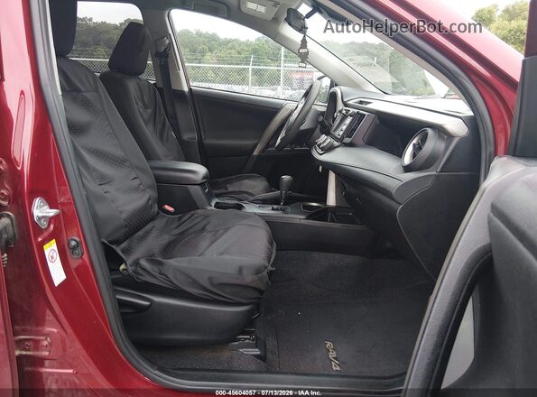 2T3ZFREV5JW418744 2018 TOYOTA RAV4 Red Вид салону спереду