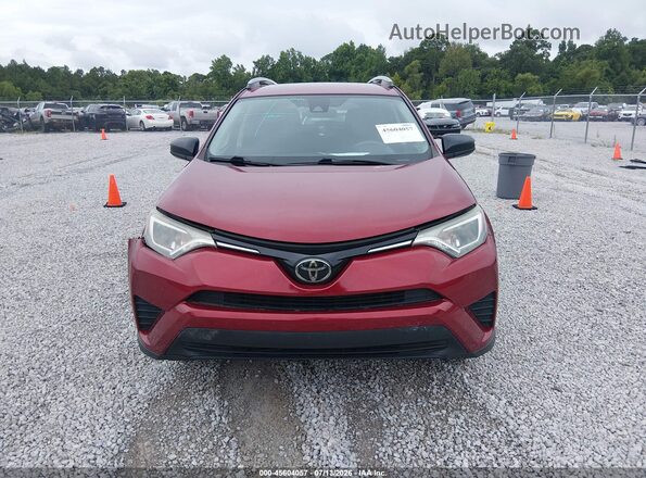 2T3ZFREV5JW418744 2018 TOYOTA RAV4 Red Вид щитка приладів