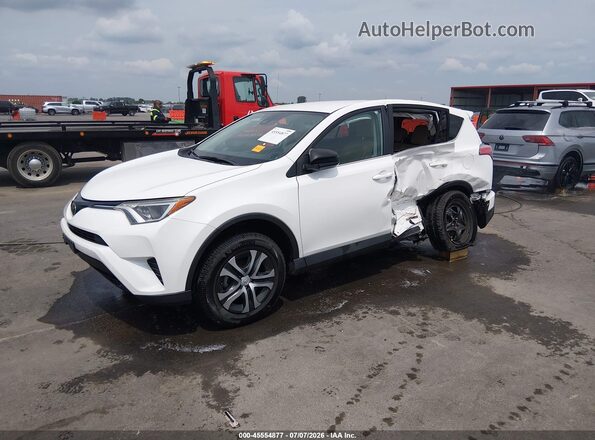 2T3ZFREV5JW430716 2018 TOYOTA RAV4 White Vista tres cuartos delantera izquierda