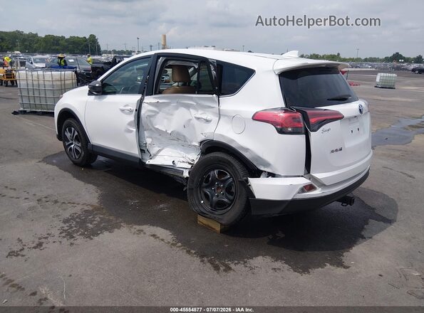 2T3ZFREV5JW430716 2018 TOYOTA RAV4 White Trasero izquierdo