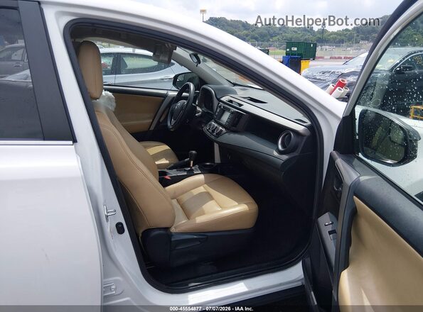 2T3ZFREV5JW430716 2018 TOYOTA RAV4 White Vista interior delantera