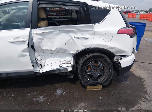2T3ZFREV5JW430716 2018 TOYOTA RAV4 White Vista frontal