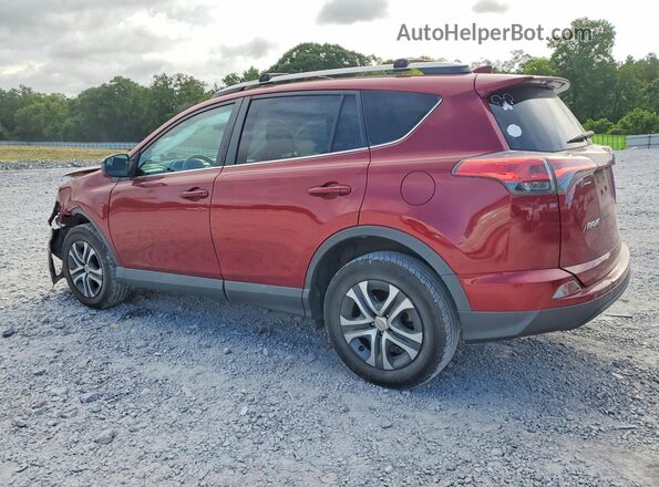 2T3ZFREV5JW513093 2018 TOYOTA RAV4 Red Հետևի ձախ