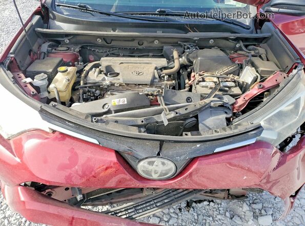 2T3ZFREV5JW513093 2018 TOYOTA RAV4 Red Սալոնի հետևի տեսք