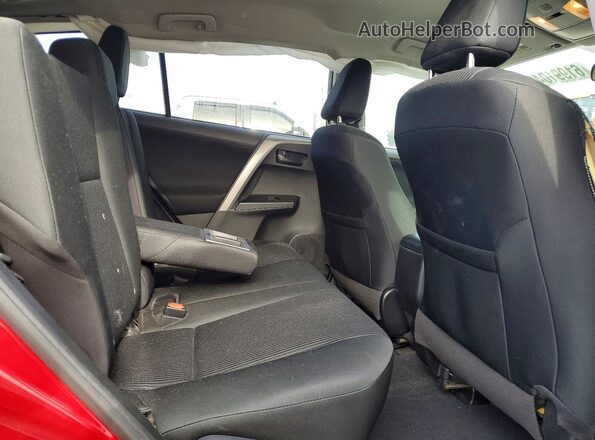 2T3ZFREV5JW513093 2018 TOYOTA RAV4 Red Հետևի նստատեղերի տեսք