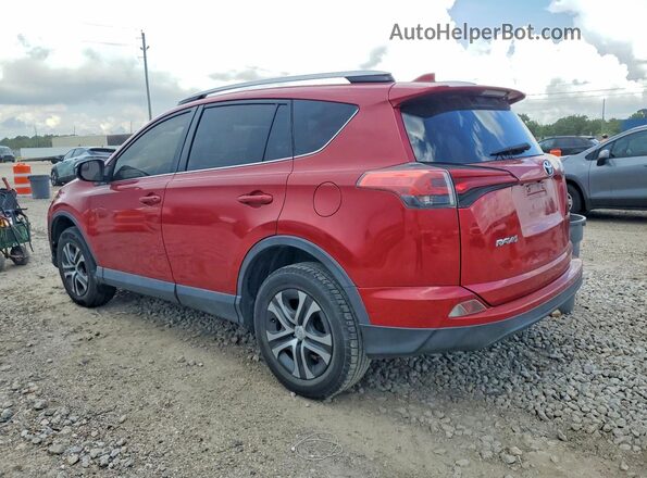 2T3ZFREV6HW362632 2017 TOYOTA RAV4 Red Trasero izquierdo