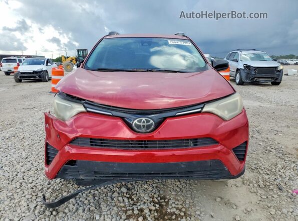 2T3ZFREV6HW362632 2017 TOYOTA RAV4 Red Vista frontal