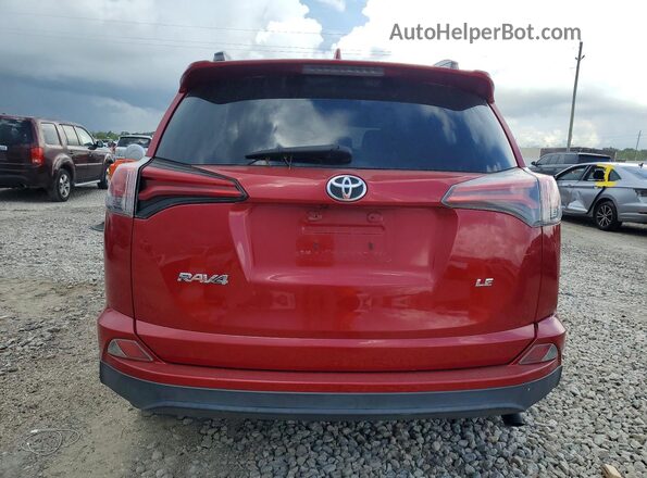 2T3ZFREV6HW362632 2017 TOYOTA RAV4 Red Vista trasera