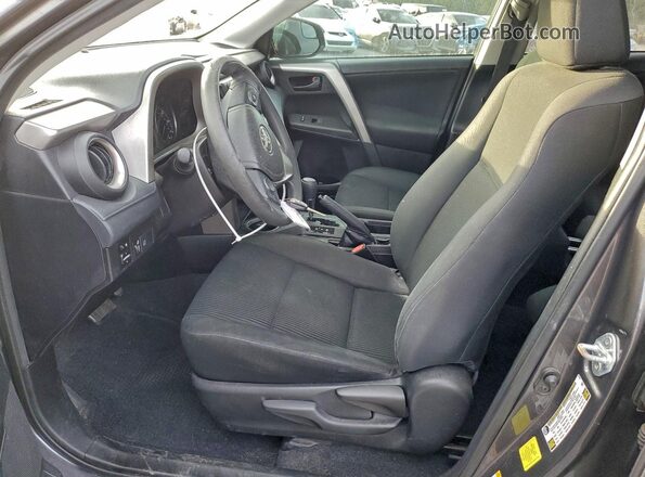 2T3ZFREV6HW367183 2017 TOYOTA RAV4 Серый Вид салона спереди