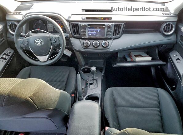 2T3ZFREV6HW367183 2017 TOYOTA RAV4 Серый Вид панели приборов