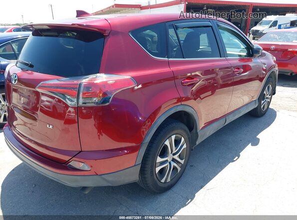 2T3ZFREV6JW436492 2018 TOYOTA RAV4 Red Հետևի աջ