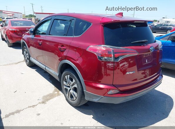 2T3ZFREV6JW436492 2018 TOYOTA RAV4 Red Հետևի ձախ