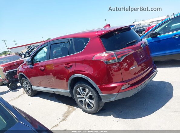 2T3ZFREV6JW436492 2018 TOYOTA RAV4 Red Սալոնի 360 աստիճան տեսք