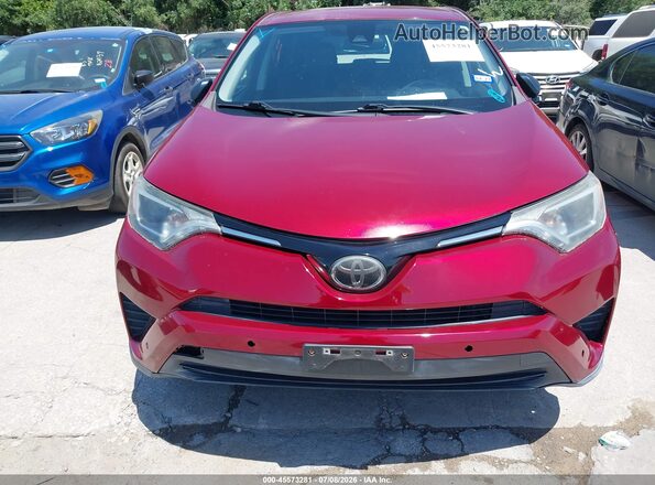 2T3ZFREV6JW436492 2018 TOYOTA RAV4 Red Դիմացի տեսք