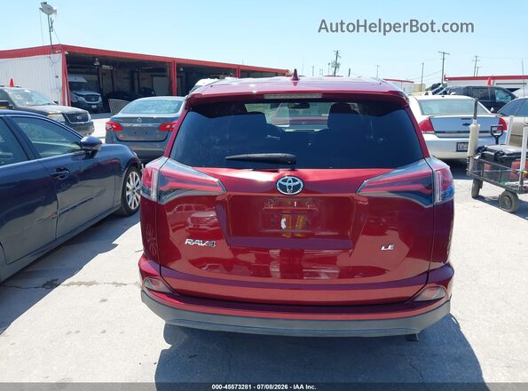 2T3ZFREV6JW436492 2018 TOYOTA RAV4 Red 