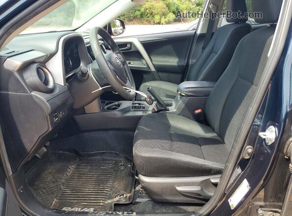 2T3ZFREV6JW463031 2018 TOYOTA RAV4 Blue Front interior view