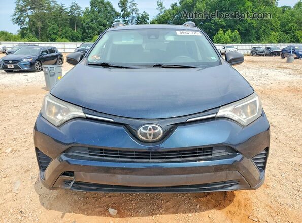 2T3ZFREV6JW463031 2018 TOYOTA RAV4 Blue Front view