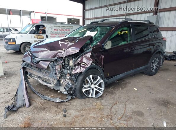 2T3ZFREV6JW514608 2018 TOYOTA RAV4 Purple Przód lewy