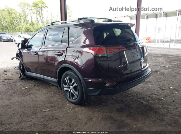 2T3ZFREV6JW514608 2018 TOYOTA RAV4 Purple Tył lewy