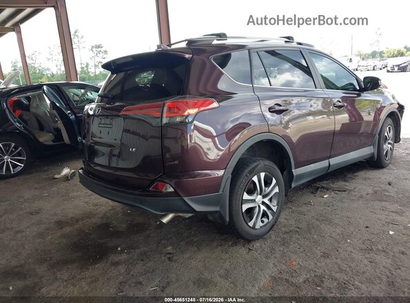 2T3ZFREV6JW514608 2018 TOYOTA RAV4 Purple Tył prawy