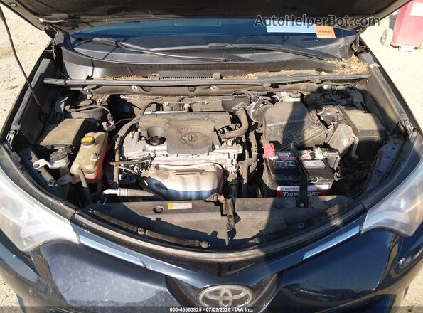 2T3ZFREV7JW435271 2018 TOYOTA RAV4 Black Widok z tyłu