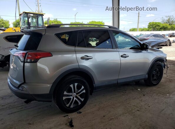 2T3ZFREV7JW452989 2018 TOYOTA RAV4 Silver Задня права чверть