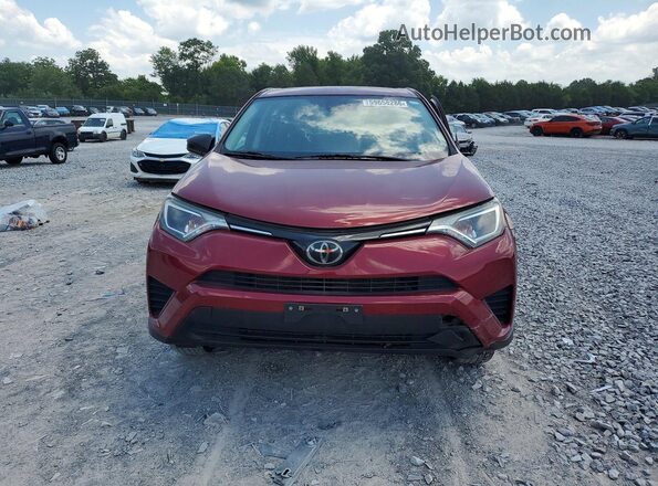 2T3ZFREV7JW516643 2018 TOYOTA RAV4 Red Vista frontal