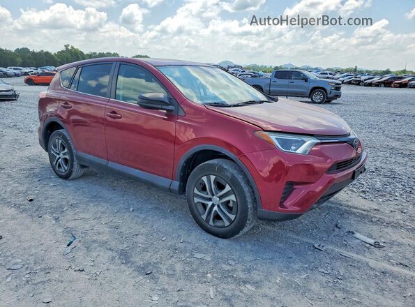 2T3ZFREV7JW516643 2018 TOYOTA RAV4 Red Delantero derecho