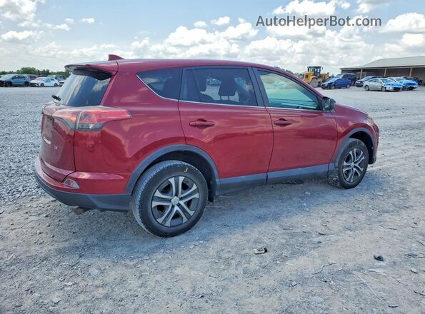 2T3ZFREV7JW516643 2018 TOYOTA RAV4 Red Trasero derecho