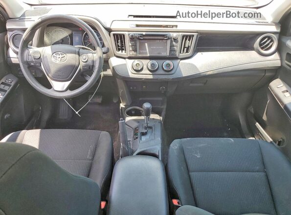 2T3ZFREV7JW516643 2018 TOYOTA RAV4 Red Vista del salpicadero