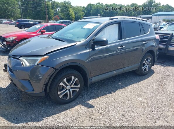 2T3ZFREV8GW236335 2016 TOYOTA RAV4 Gray წინა მარცხენა ხედი სამი მეოთხედიდან