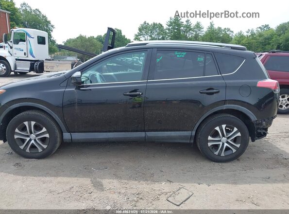 2T3ZFREV8HW317594 2017 TOYOTA RAV4 Black ხელსაწყოთა პანელის ხედი